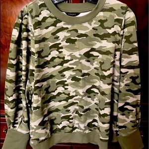 Banana Republic Camo Sweatshirt